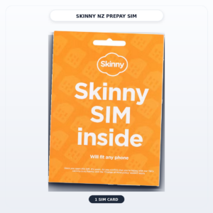 Skinny NZ SIM 1卡装（Economy Tracked 可追踪包裹）
