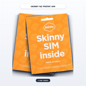 Skinny NZ SIM 2卡装（Economy Tracked 可追踪包裹）
